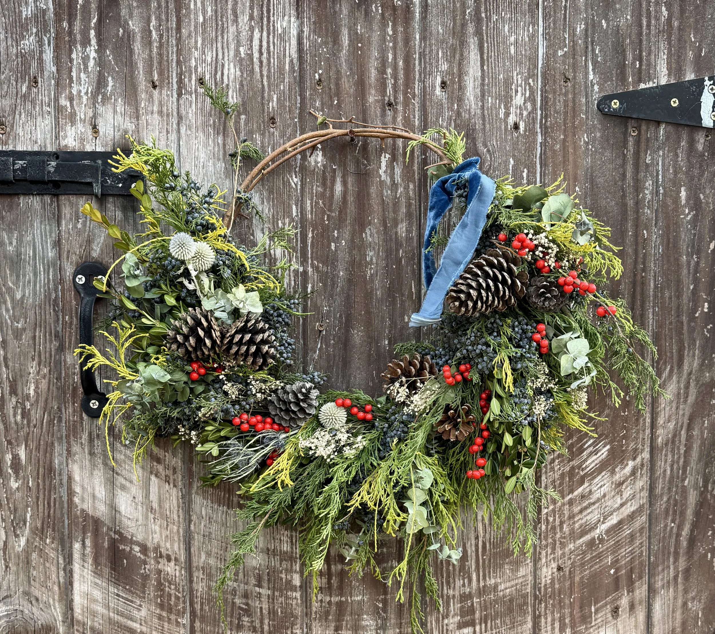 Delaware Christmas wreaths — Derby Mill Farm Botanicals